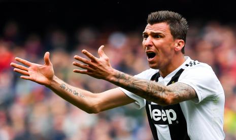 Mario Mandzukic saat masih berkostum Juventus.