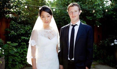 Mark Zuckerberg dan Priscilla Chan