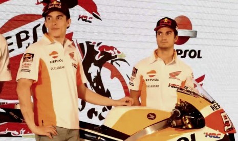 Marquez dan Pedrosa di peluncuran Honda CBR250RR 