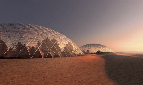 Mars Science City di Dubai.