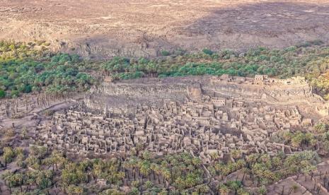 Masa lalu, kini, dan masa depan tergambar secara utuh kala Ancient Kingdoms Festival atau Festival Kerajaan Kuno Arab Saudi 