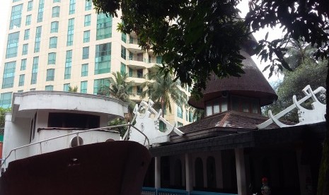 Masjid Agung Al-Munada Darossalam Baiturrahman, Jakarta. 