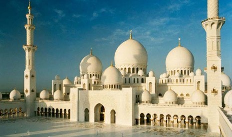 Masjid Agung Syekh Zayed, Uni Emirat Arab.