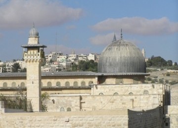 Masjid Al-Aqsha, di Yerusalem, Palestina.