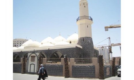 Masjid Al-Ghamamah di Arab Saudi.