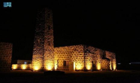 Masjid Al-Issawiyah bersejarah di wilayah Al-Jouf, kembali dibuka.