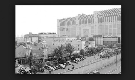 Masjid Al Makmur dekat Pasar Tanah Abang