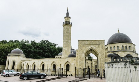 Masjid ar-Rahma, Ukraina. Ilustrasi. Pria Difabel Ukraina Mendapat Hidayah Selama Berlindung di Masjid Saat Perang