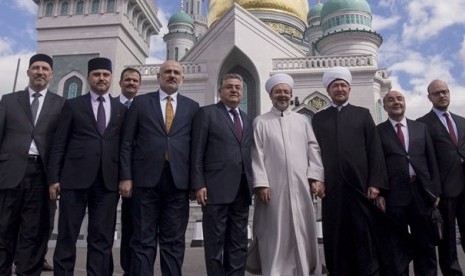 Masjid baru di Kostroma, Rusia. 