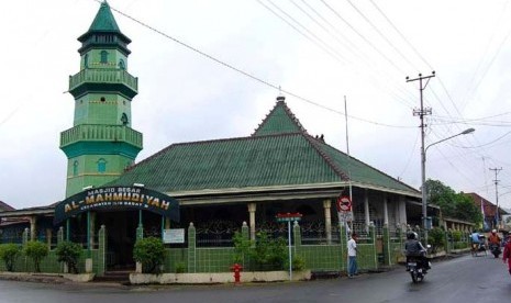 Masjid Besar Al-Mahmudiyah Palembang.