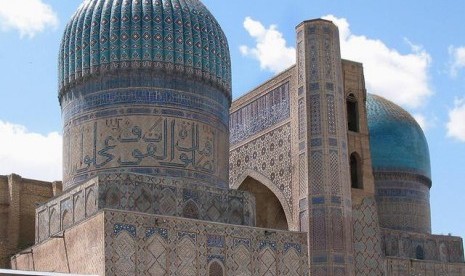 Masjid Bibi-Khanum, Samarkand, Uzbekistan.