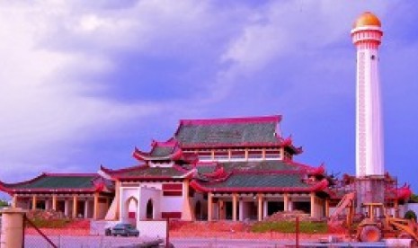 Kelantan Izinkan Masjid Gelar Sholat Jumat Lagi. Foto:  Masjid Cina Kelantan