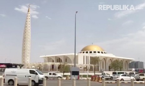 Masjid di kawasan bandara Madinah