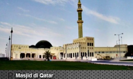 Qatar Mulai Buka Masjid Pada 15 Juni. Foto: Masjid di Qatar