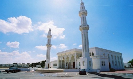 Masjid di Qatar (ilustrasi)