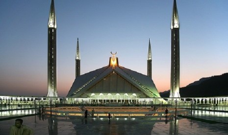 Masjid Faisal di Pakistan.