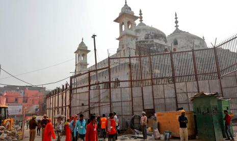 Masjid Gyanvapi di Varanasi, Uttar Pradesh, India. Dewan Hukum Muslim India: Penyegelan Sumur di Masjid Gyanvapi tidak Adil