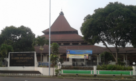 Masjid Habiburrahman, Bandung, Jaw Barat.