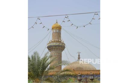 Masjid Imam Hanafi di Baghdad, Irak.