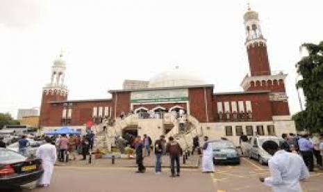 Konflik Internal, Masjid di Birmingham Terpaksa Ditutup. Foto ilustrasi:  Masjid Islamic Center Al-Abbas di Balsall Heath, Birmingham.