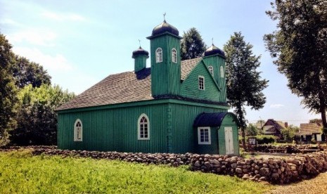 Polandia Dakwa Dua Tersangka Penyerangan Masjid. Masjid Khruszyniany Polandia (ilustrasi)