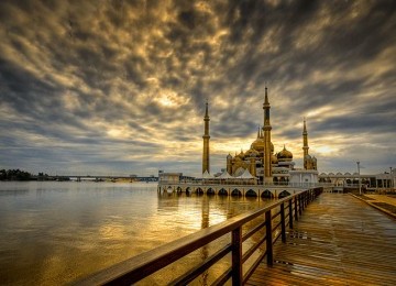 Masjid Kristal, di Kuala Terengganu, Malaysia (ilustrasi).