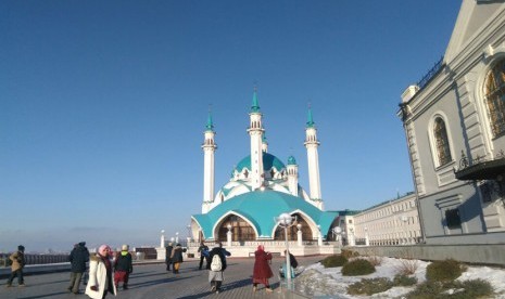 Masjid Kul Syarif di Kota Kazan.