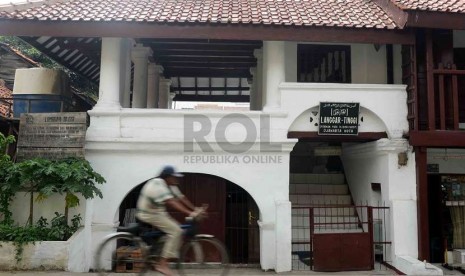 Masjid Langgar Tinggi, Pekojan, Jakarta Utara.