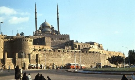 Masjid Muhammad Ali Pasha di Kairo, Mesir.