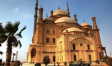 Masjid Muhammad Ali Pasha di Kairo, Mesir.