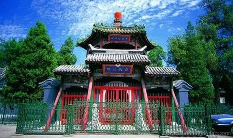  Masjid Niujie di Beijing, Cina.