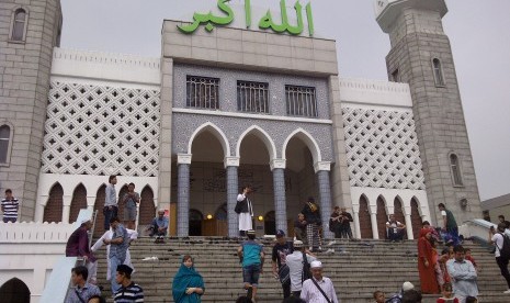 Masjid Pusat Seoul di Itaewon, Seoul, Korea Selatan.