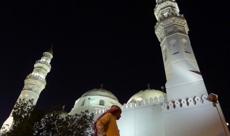 Masjid Quba di Madinah, Arab Saudi.