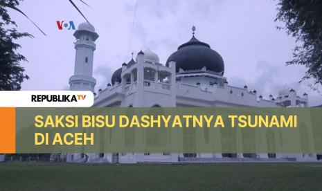 Masjid Rahmatullah, Banda Aceh menjadi salah satu saksi bisu dashyatnya tsunami di Aceh.