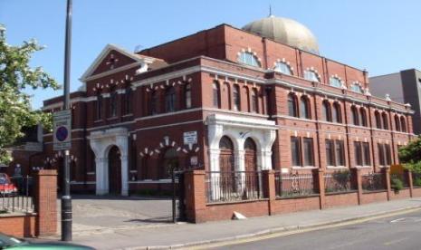 Masjid Ramadan di Hackney, distrik di timur London, Inggris.