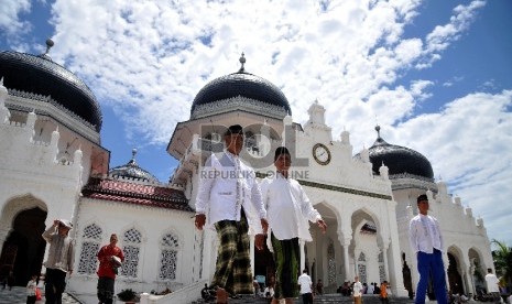 Masjid Raya Baiturrahman, Banda Aceh.