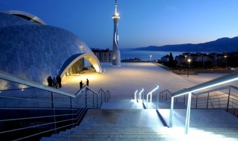 Masjid Raya Rijeka, Kroasia.