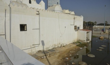 Masjid Sanabil di Jeddah Corniche.