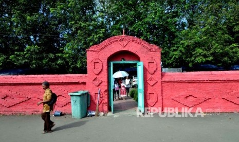 Masjid Sang Cipta Rasa atau yang dikenal juga Masjid Agung Kasepuhan di Cirebon, Jawa Barat.