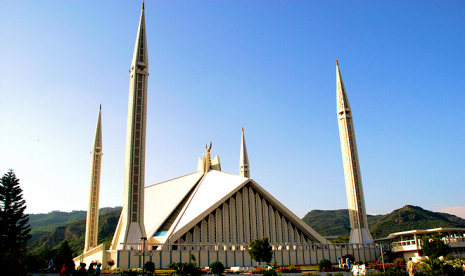 Masjid Shah Faisal Islamabad, Pakistan.