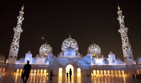 Masjid Sheikh Zayed, Abu Dhabi.