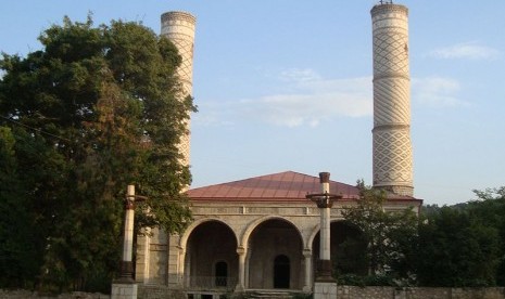 Masjid Sushi di Azerbaijan.