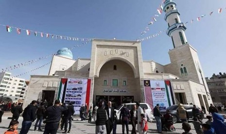 Palestina Tangguhkan Kegiatan Ibadah di Masjid dan Gereja. Masjid Syafie, Palestina(Dok. Aman Palestin)