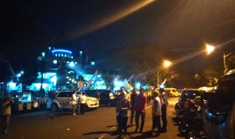 Masjid Syuhada dan Gereja HKBP masing-masing menggelar acara jelang pergantian tahun.