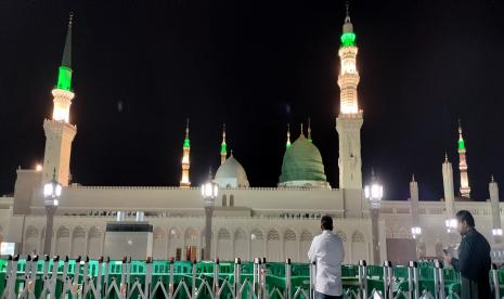 Masjid Nabawi Madinah (ilustrasi). Tim medis sigap tangani wanita melahirkan di Masjid Nabawi Madinah 