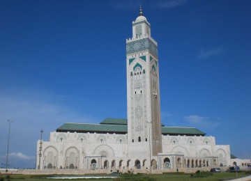 Masjid Hasan II, simbol kebesaran Islam di Maroko