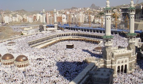 Masjidil Haram di Mekah, Arab Saudi