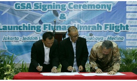 Maskapai murah bernilai tambah low cost carrier plus (LCC+) asal Arab Saudi, Flynas  