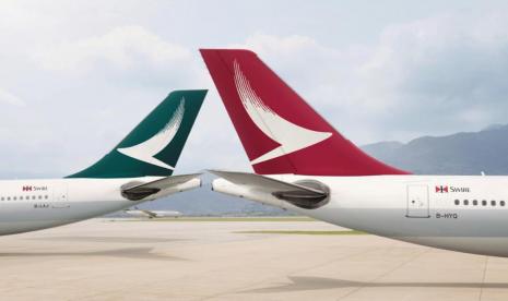 Maskapai penerbangan Cathay Pacific dan Cathay Dragon. Maskapai penerbangan Hong Kong Cathay Pacific Airways pada Rabu (21/10) mengatakan akan memangkas 8.500 pekerjaan dan menutup maskapai regional akibat penurunan perjalanan udara karena pandemi. 