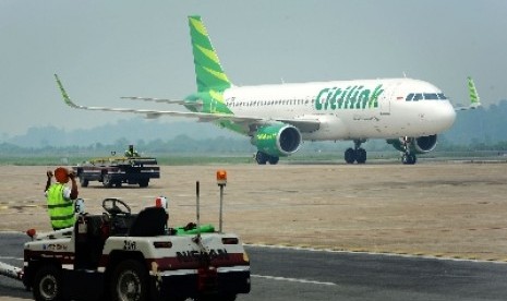 Maskapai penerbangan Citilink (ilustrasi).